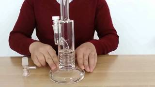 glass water pipes with glass nail glass bong with glass adapter and glass dome