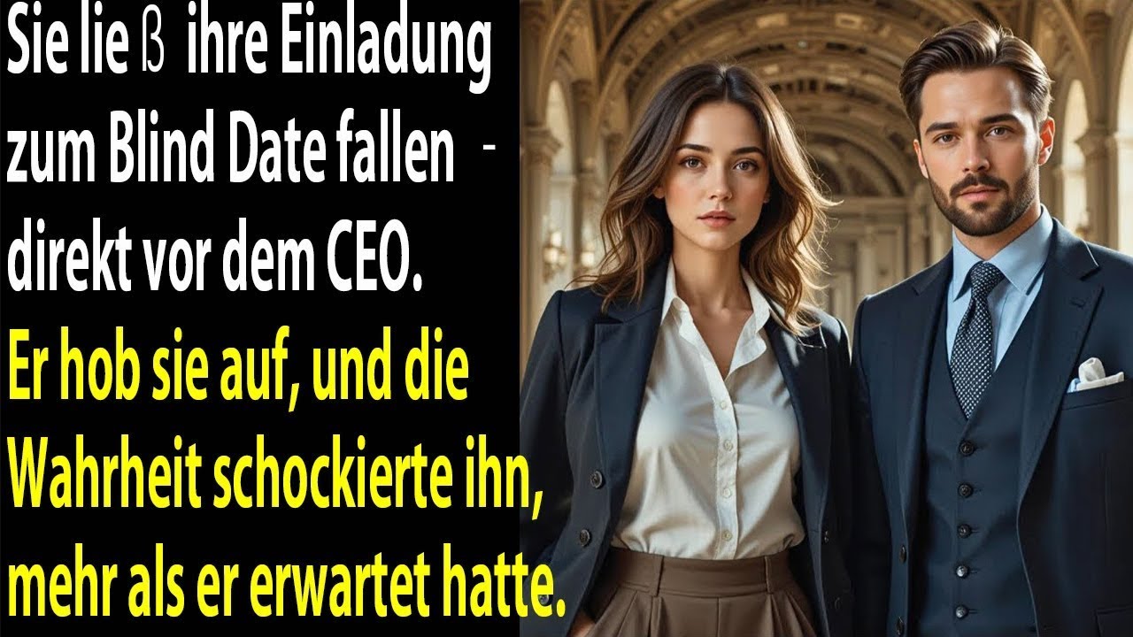 Sie ließ die Einladung zum Blind Date vor dem CEO fallen… die Wahrheit schockierte ihn.