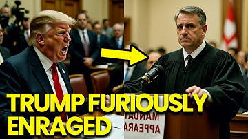 Trump FURIOUSLY ENRAGED After Judge PUBLICLY Demands Courtroom Appearance