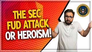 SEC ICO Regulation Caused the Crypto Crash? (Fact or FUD?)