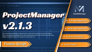 DaVinci Fusion Tutorial & Tips | Project Manager