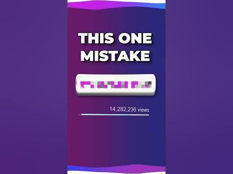This one mistake could be costing you listeners - YouTube