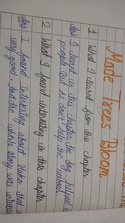 kendriya-vidyalaya-class-7-english-chapter-4-and-5-learner-diary-youtube