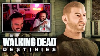 LA VERGÜENZA AJENA HECHA VIDEOJUEGO 🤮 - The Walking Dead: Destinies ft. BaityBait