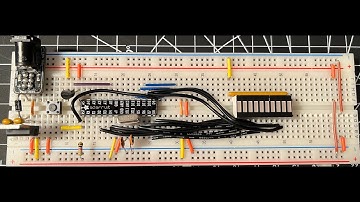 Project 2.3a Breadboard ATmega328P Temperature Sensor Display