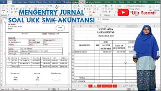 UD Buana - Cara Mengentry Jurnal  Soal UKK SMK Akuntansi 2020 Manual