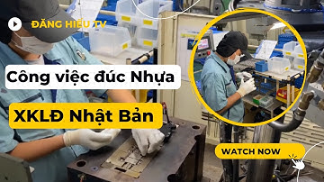 Đơn hàng đúc Nhựa xuất khẩu lao động Nhật Bản 2023 | Xklđ Nhật