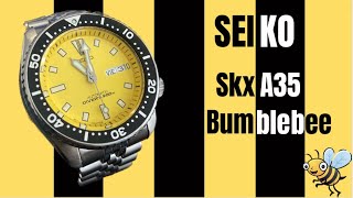 🐝 Reseña Reloj Seiko SKXA35 Automático No es un Seiko Mod ❗️
