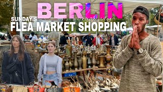 Flea Market Shopping at Mauerpark! Berlin Flohmarkt im Mauerpark -ANTIQUE MARKET + Haul