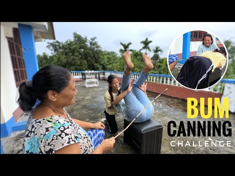 Bum Canning & Back Canning / Funny Video / Priya Sheetal Game