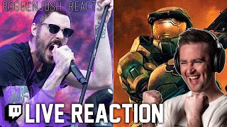 Breaking Benjamin - Blow Me Away // Halo 2 Soundtrack // Twitch Stream Reaction // Roguenjosh Reacts