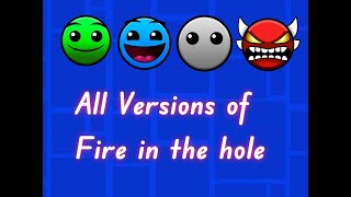 I made a new one [ All versions of fire in the hole]😁