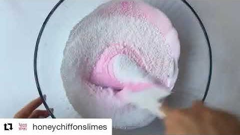 White glue floam slime tutorial