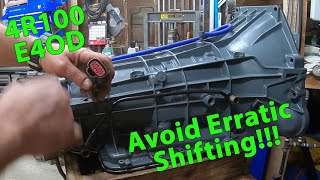 Ford F250 4r100 Transmission  Checking the Wire Harness