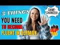 How to learn german fast do this every day