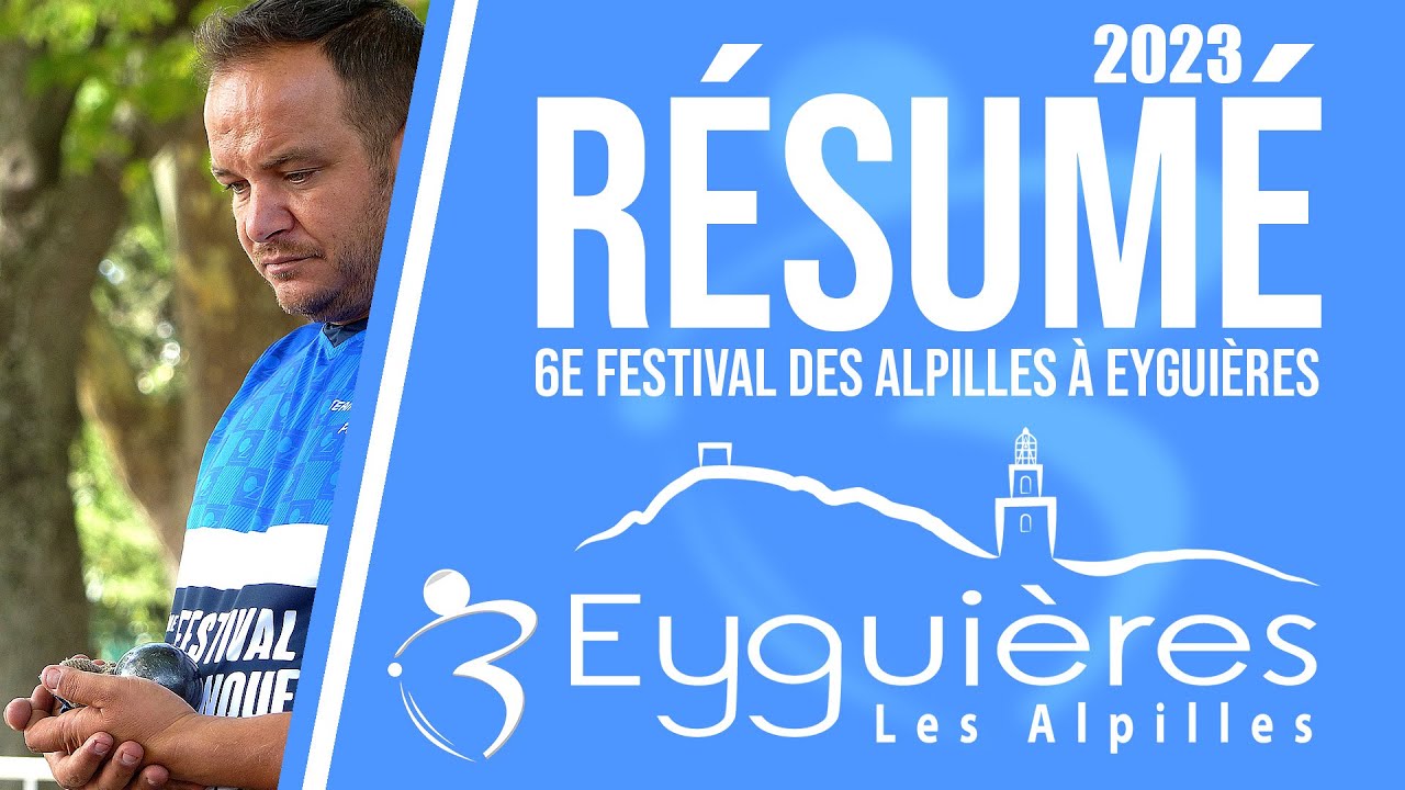 Miniature : Résumé « Beaux gestes pétanque » - 6e Festival des Alpilles 2023 à Eyguières