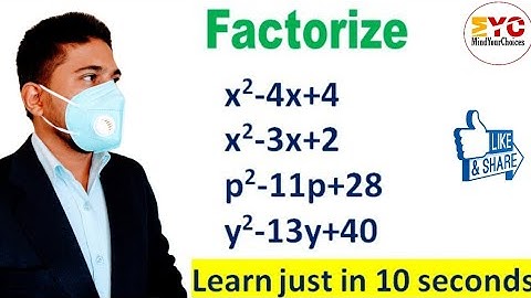 Factorize algebraic expressions | Factorization class 8 | algebraic expressions class 9 | Factorize