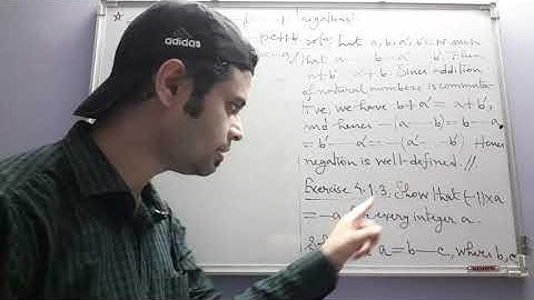 The Integers (from Analysis I by T. Tao) (Part 7)