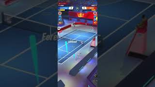Tennis Clash Aggressive Baseline Gameplay screenshot 1