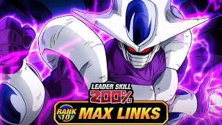SOLID WT EZA!! LEVEL 10 LINKS 100% EZA WT AGL FINAL FORM COOLER! (DBZ: Dokkan Battle)