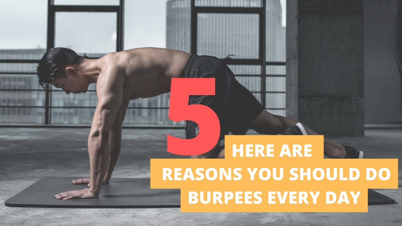 What Happen Do Burpees Every Day How to Build Muscle YouTube
