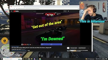 Kebun Reacts to OTT Being told to leave the area from Cops While he was Downed | NoPixel GTA RP