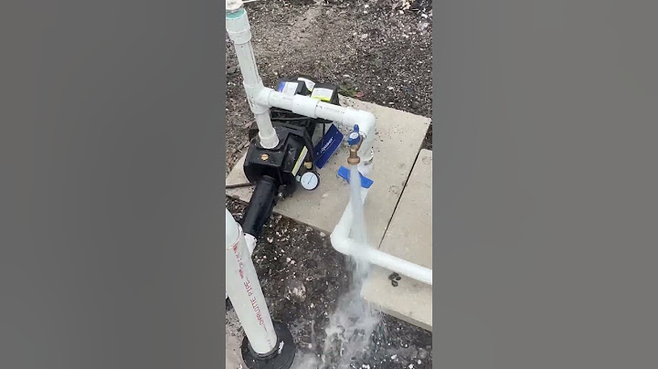 Pozos perforados Bombas De agua 🚿
