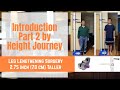 Introduction Part 2 by Height Journey  - Stadiometer, Height Dysphoria, Success Story