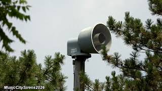 ASC RM-127 Siren Test (Alert & Attack) Kettering, OH @MusicCitySirens
