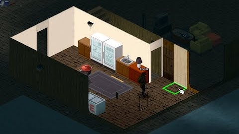 Plastering corners, and plumbing your sink in Project Zomboid