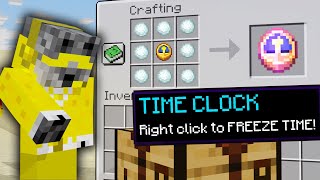 Minecraft Manhunt But I can FREEZE TIME...