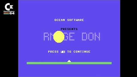 Armageddon (Ocean 1983) - C64 Loading Screen / Title Music / Main Menu Archive