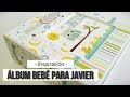 ALBUM BEBE MODERNO PARA JAVIER - INSPIRACION | LLUNA NOVA SCRAP