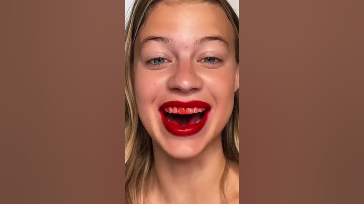 FOOD COLORING AS LIP STAIN!? *It works* #shorts