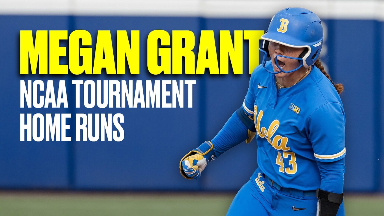 Every Megan Grant home run from the NCAA softball tournament and WCWS