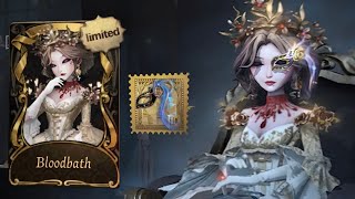 Identity V | IT'S ALMOST LIKE THIS ACCESSORY WAS MADE FOR THIS SKIN! | 'Bloodbath'   'Past Glory'