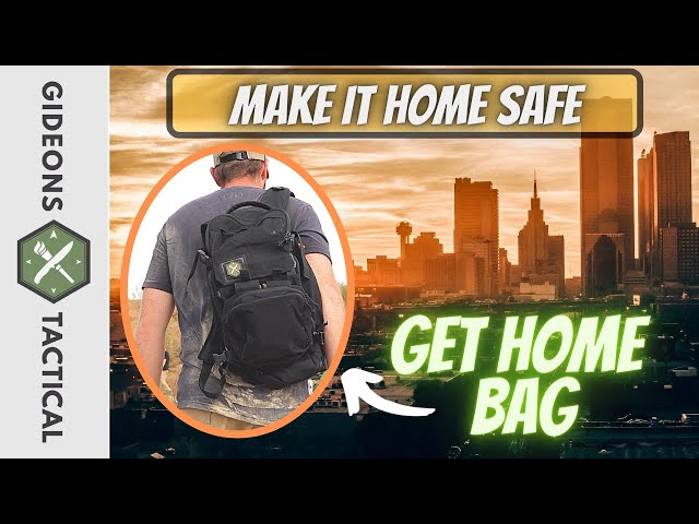 Creating a Get Home Bag - the Imperfectly Happy home