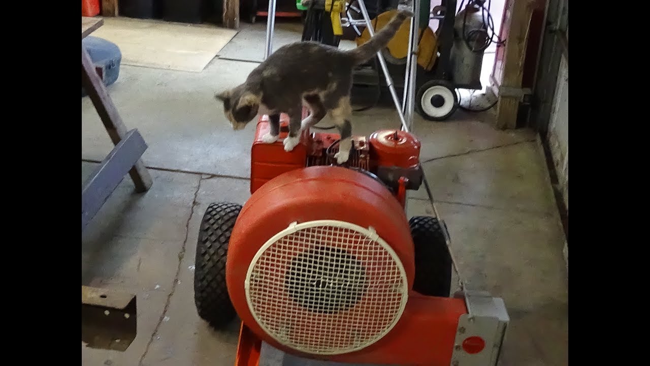 8 hp Briggs and Stratton Tune Up on a Parker Leaf Blower YouTube