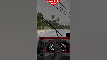 #shorts | Travego Smile bus mod for bussid | Raining Mod | Android game | 3D game | Bussid bus Mods