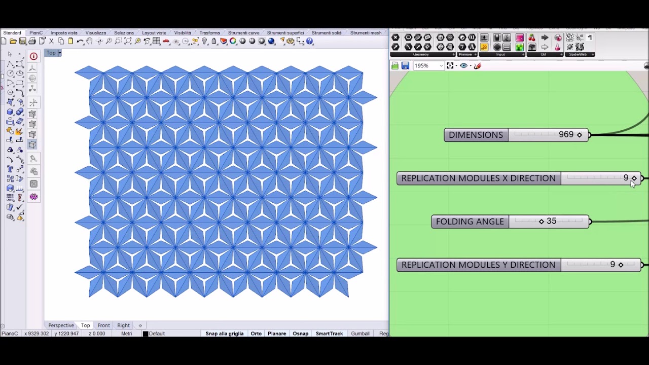 Kinetic facade developed on grasshopper 3d - YouTube