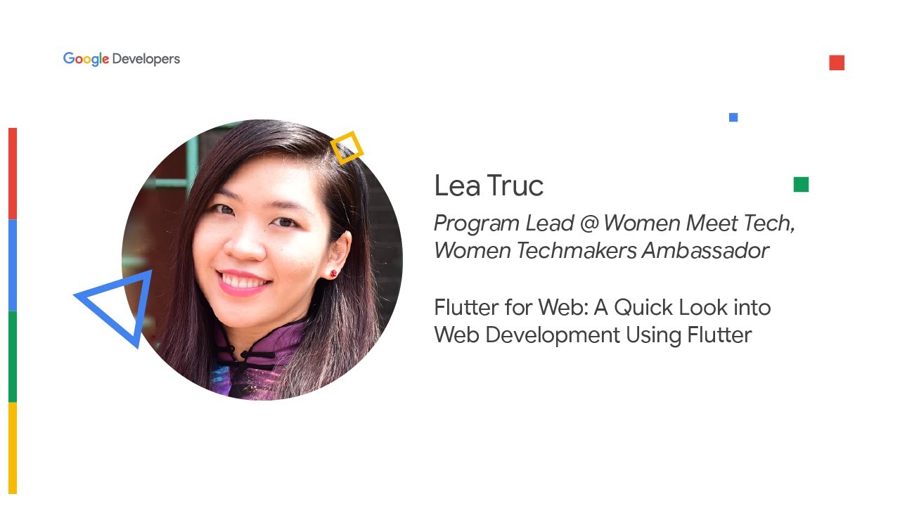 Flutter for Web: A Quick Look into Web Development Using Flutter - Lea Truc  - YouTube