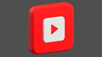 Creating 3D Models with the FastMesh Asset: YouTube Icon