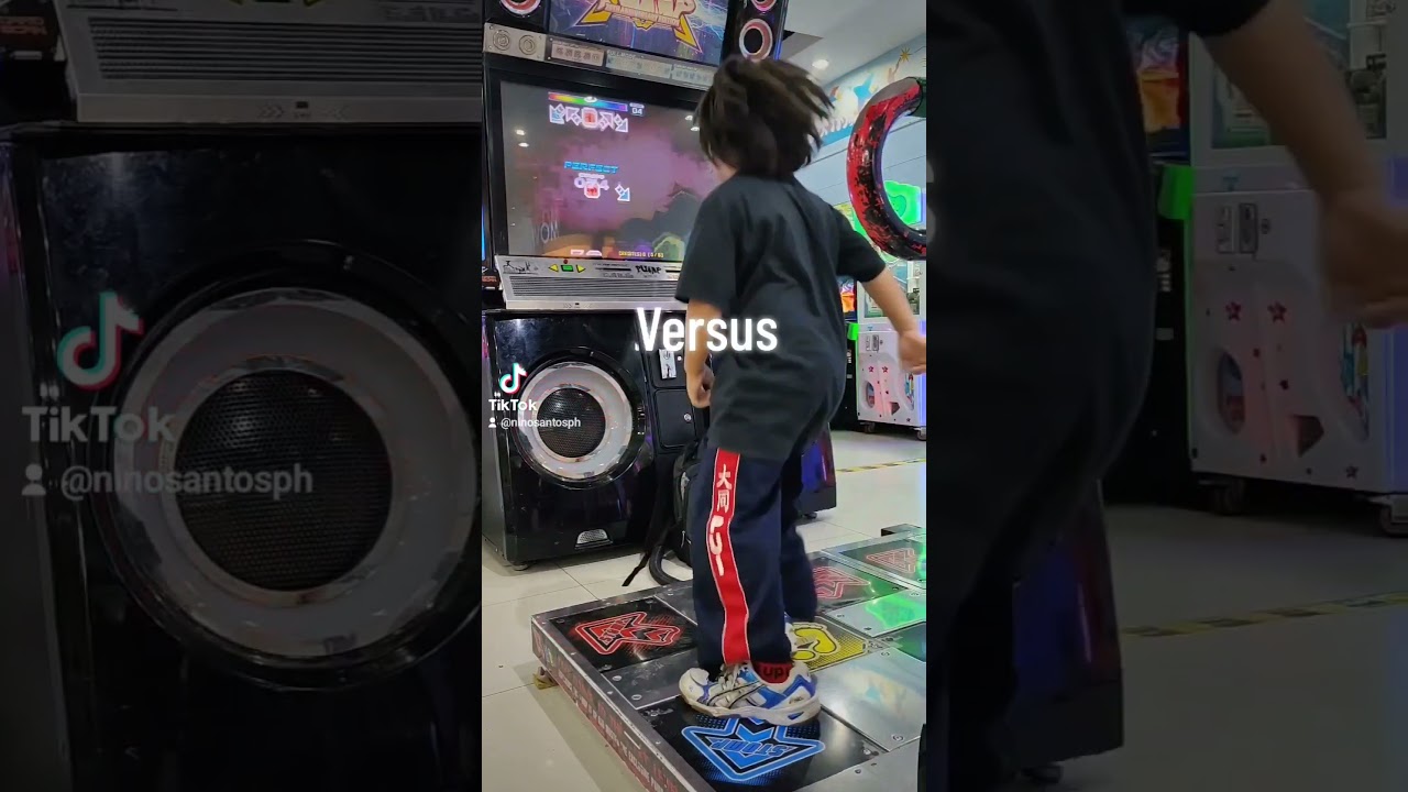 Father and son Plays Pump it up XX  😀😁✌️