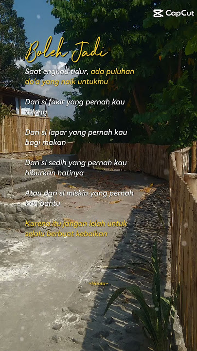 ojo leren dadi wong apik