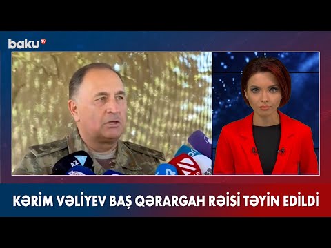 Nəcməddin Sadıkovun yerinə yeni Baş Qərargah rəisi təyin olundu RƏSMİ  - Baku TV