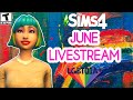 SIMS 4 JUNE 2020 LIVESTREAM (PRIDE MONTH)