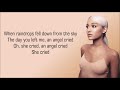 Ariana Grande - Raindrops (an angel cried) [Lyrics]