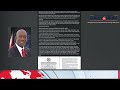Dr Keith Rowley on kamla support of US Gov deployment of Military assets into the Caribbean region
