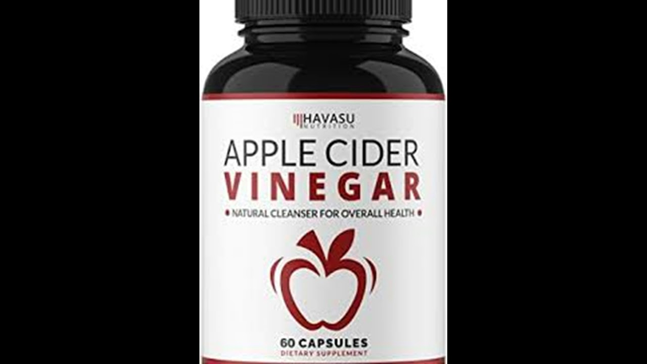 Extra Strength Apple Cider Vinegar Pills YouTube