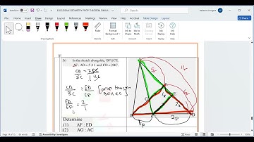 ACTIVITY 3 b multiple ratio Proportionality theorem UECLIDEAN GEOMETRY P2 MATHEMATICS
